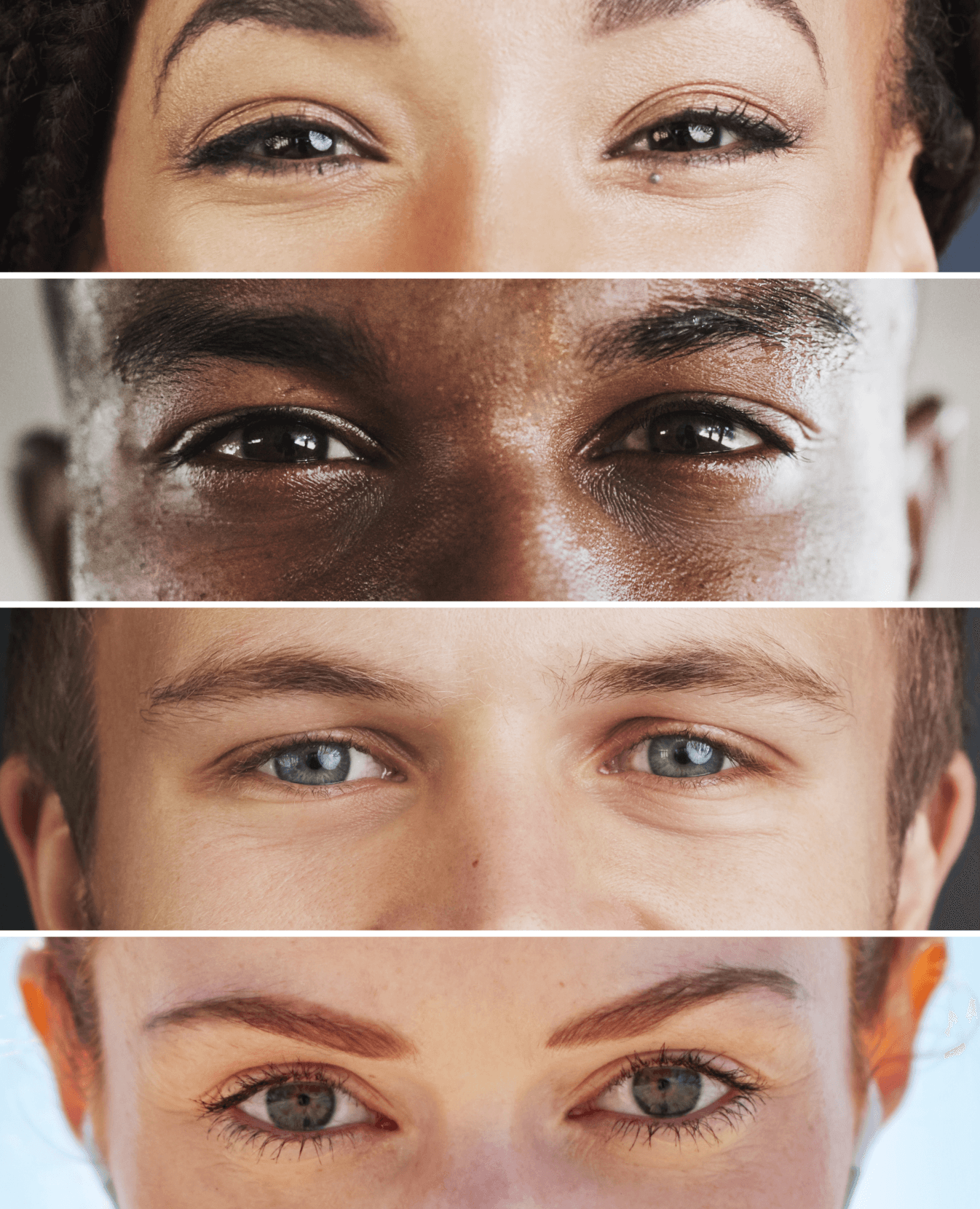 Faces collage